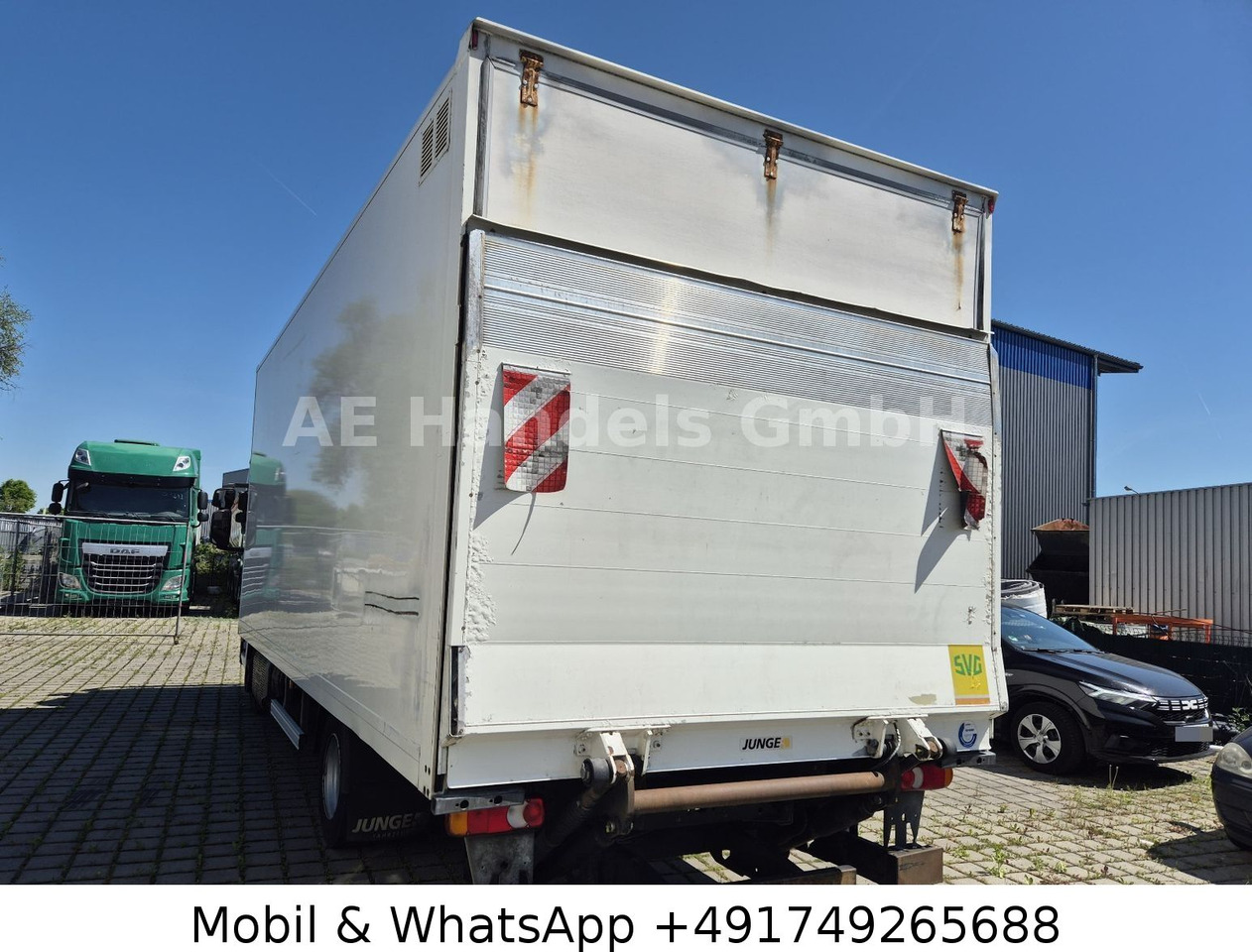 Iveco Eurocargo 7-160 BL Junge *Klima/LBW/Manual/2+1 - شاحنة مغلقة الصندوق: صورة 2 Iveco Eurocargo 7-160 BL Junge *Klima/LBW/Manual/2+1 - شاحنة مغلقة الصندوق: صورة 2