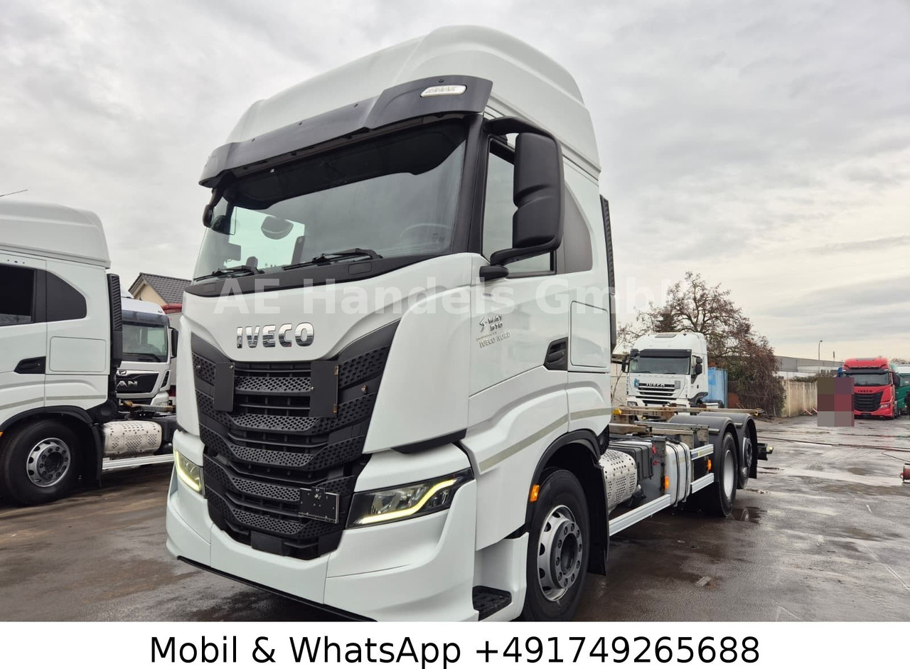 شاحنات الحاويات / جسم علوي قابل للتغيير شاحنة Iveco S-WAY 510 AS LL 6x2 BDF *Retarder/2xTank/AHK/ACC: صورة 9