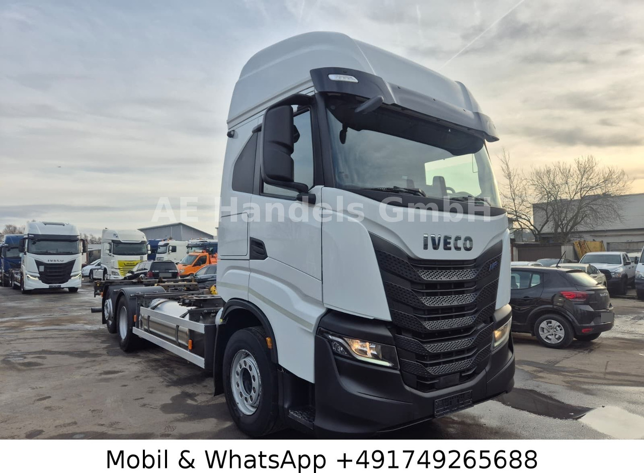 Iveco S-Way 460 AS BDF LNG *Retarder/Lenk+Lift/Multi - شاحنات الحاويات / جسم علوي قابل للتغيير شاحنة: صورة 1 Iveco S-Way 460 AS BDF LNG *Retarder/Lenk+Lift/Multi - شاحنات الحاويات / جسم علوي قابل للتغيير شاحنة: صورة 1
