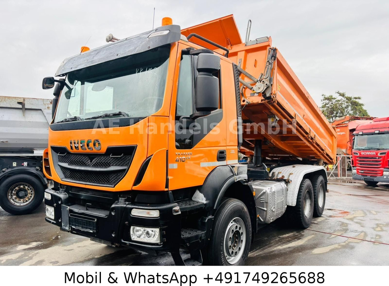Iveco Trakker 410 E6 BB 6x4 Meiller-Kipper *10m³/AHK - شاحنة قلاب: صورة 1 Iveco Trakker 410 E6 BB 6x4 Meiller-Kipper *10m³/AHK - شاحنة قلاب: صورة 1