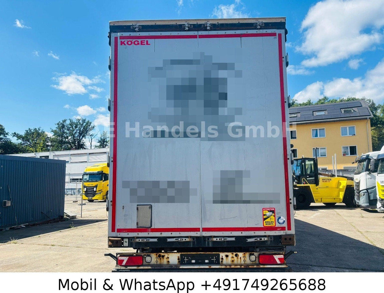 Kögel S24-1 MEGA *Edscha/Tautliner/Lift/Wabco - نصف مقطورة ستارة: صورة 5 Kögel S24-1 MEGA *Edscha/Tautliner/Lift/Wabco - نصف مقطورة ستارة: صورة 5