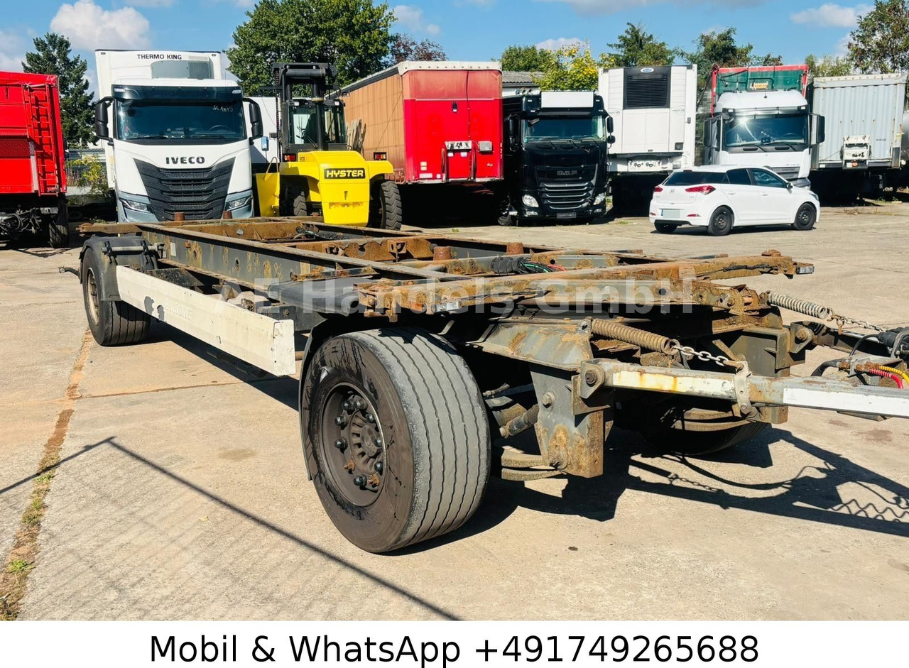 Krone AZW 18 BDF Drehschermel*Scheibenbremsen/VollLuft - مقطورة نقل الحاويات: صورة 1 Krone AZW 18 BDF Drehschermel*Scheibenbremsen/VollLuft - مقطورة نقل الحاويات: صورة 1