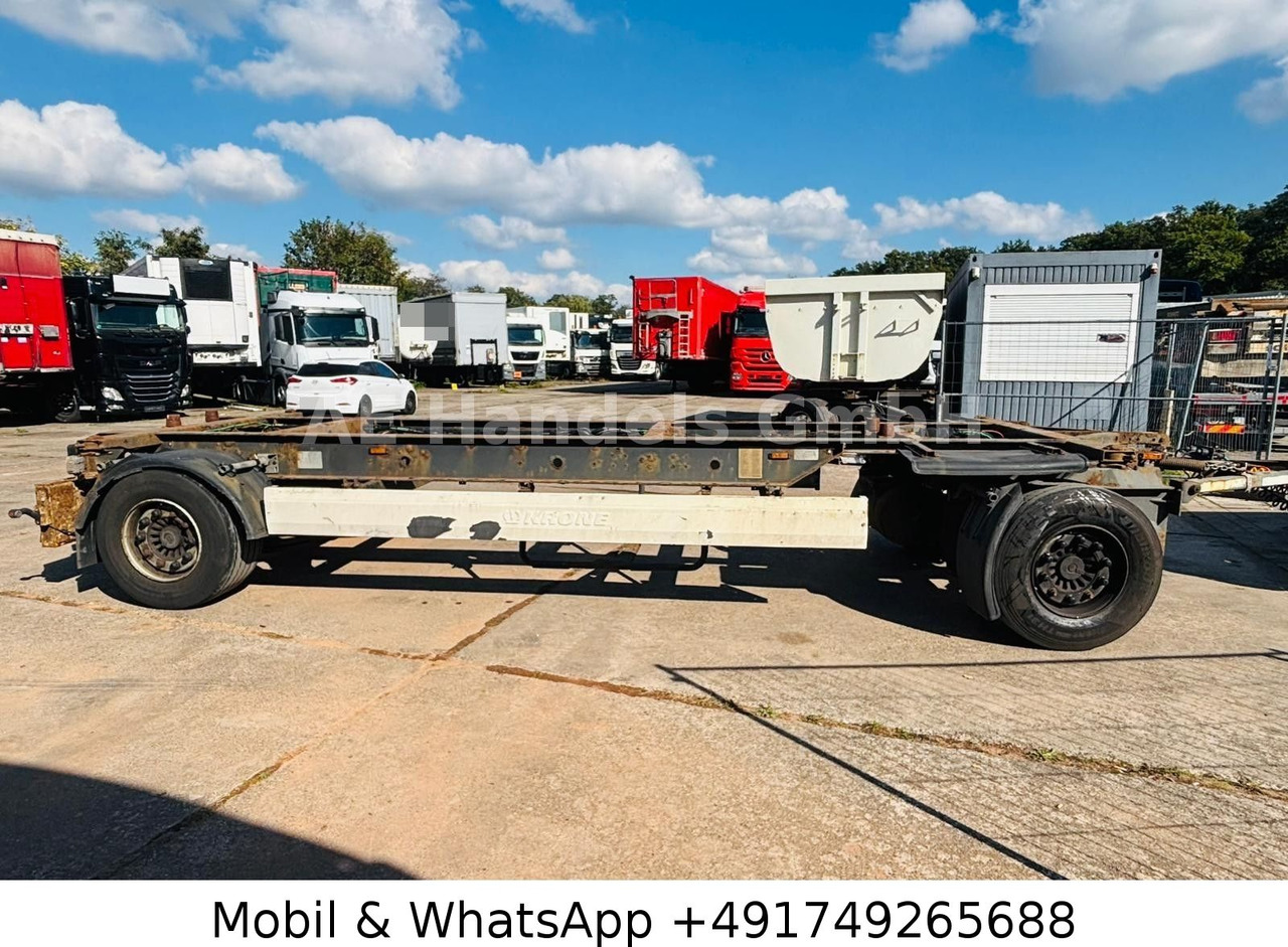 Krone AZW 18 BDF Drehschermel*Scheibenbremsen/VollLuft - مقطورة نقل الحاويات: صورة 2 Krone AZW 18 BDF Drehschermel*Scheibenbremsen/VollLuft - مقطورة نقل الحاويات: صورة 2