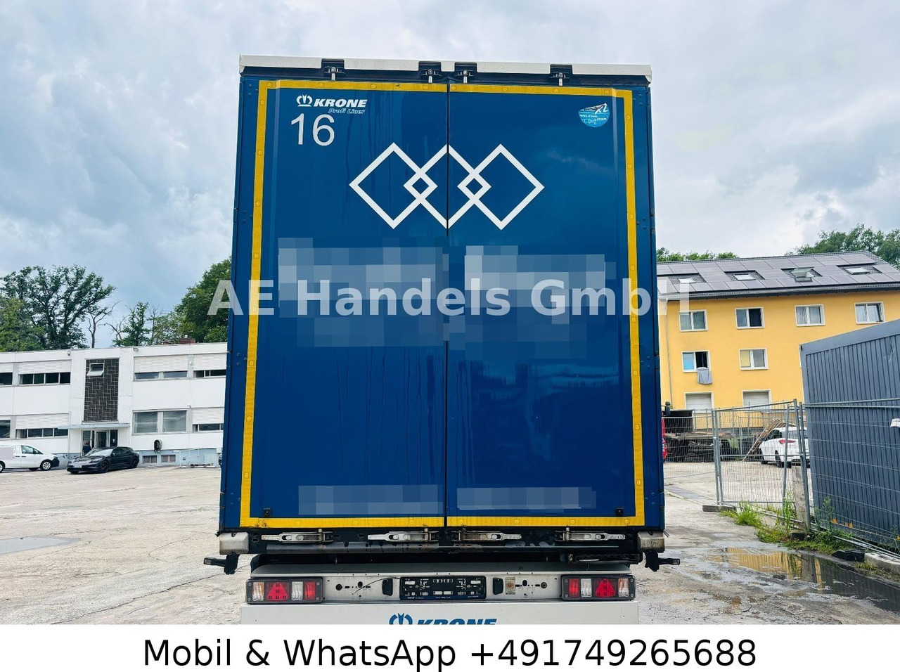 Krone SD *Edscha / Tautliner / 1.Liftachse / CodeXL - نصف مقطورة ستارة: صورة 4 Krone SD *Edscha / Tautliner / 1.Liftachse / CodeXL - نصف مقطورة ستارة: صورة 4