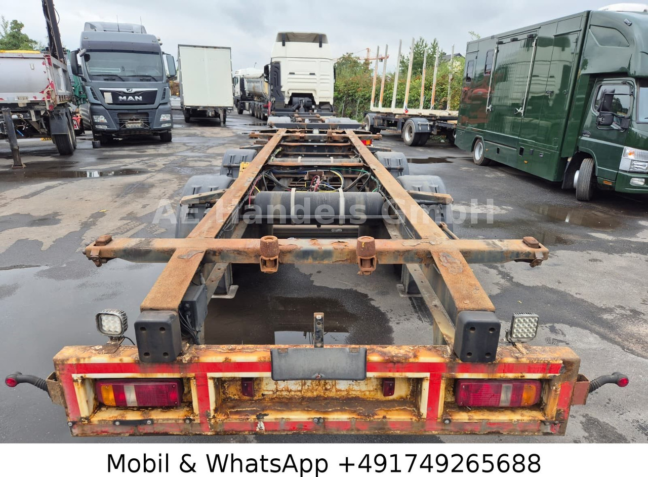 Krone ZZ Tandem BDF Tiefgekoppelt *Wabco/BWP/Luft - مقطورة نقل الحاويات: صورة 4 Krone ZZ Tandem BDF Tiefgekoppelt *Wabco/BWP/Luft - مقطورة نقل الحاويات: صورة 4
