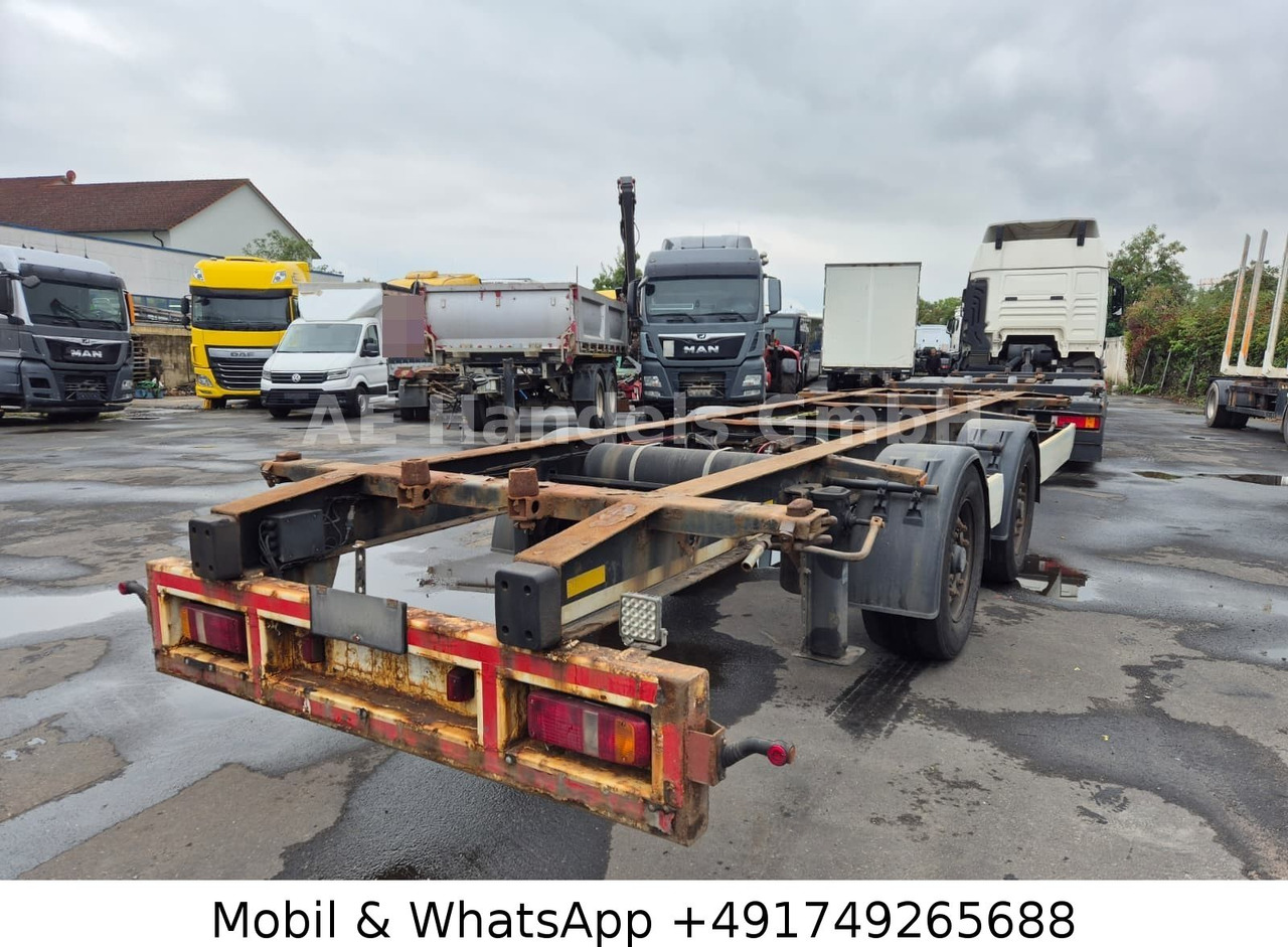 Krone ZZ Tandem BDF Tiefgekoppelt *Wabco/BWP/Luft - مقطورة هيكل: صورة 5 Krone ZZ Tandem BDF Tiefgekoppelt *Wabco/BWP/Luft - مقطورة هيكل: صورة 5