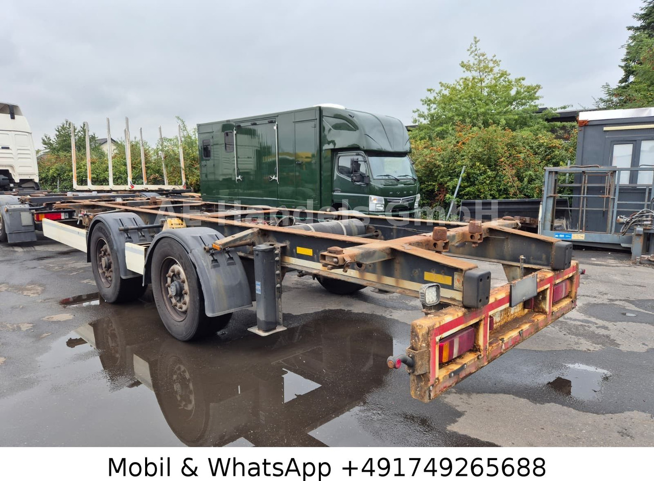 Krone ZZ Tandem BDF Tiefgekoppelt *Wabco/BWP/Luft - مقطورة هيكل: صورة 3 Krone ZZ Tandem BDF Tiefgekoppelt *Wabco/BWP/Luft - مقطورة هيكل: صورة 3