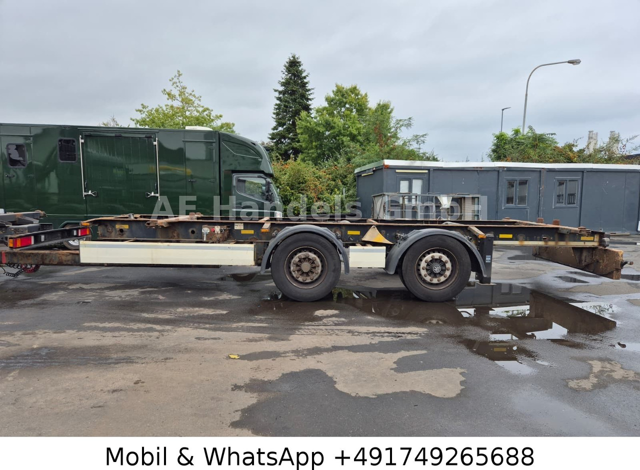 Krone ZZ Tandem BDF Tiefgekoppelt *Wabco/BWP/Luft - مقطورة هيكل: صورة 2 Krone ZZ Tandem BDF Tiefgekoppelt *Wabco/BWP/Luft - مقطورة هيكل: صورة 2