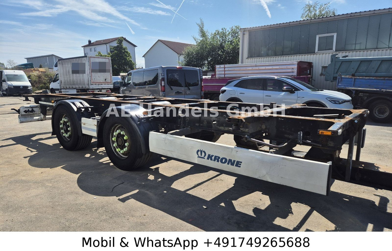 Krone ZZ Tandem BDF *Wabco / BPW / TÜV-01.2026 - مقطورة هيكل: صورة 2 Krone ZZ Tandem BDF *Wabco / BPW / TÜV-01.2026 - مقطورة هيكل: صورة 2