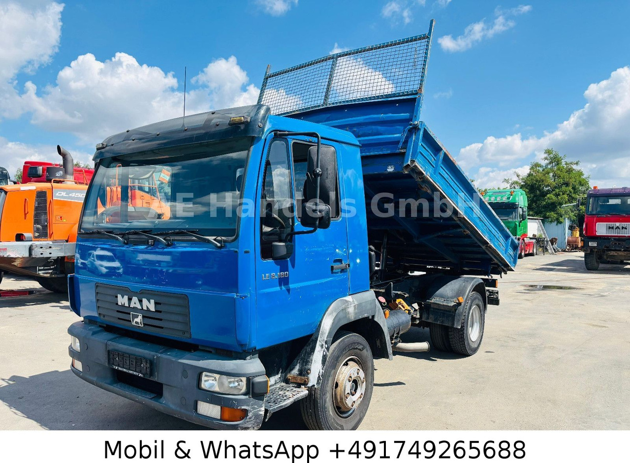 MAN LE 8.180 BB *Manual/Analog/MEILLER-4m³/TÜV-03.26 - قلاب صغير: صورة 1 MAN LE 8.180 BB *Manual/Analog/MEILLER-4m³/TÜV-03.26 - قلاب صغير: صورة 1
