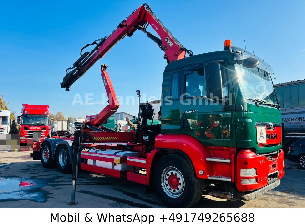 MAN TGS 26.400 6x2 Hiab XR21/HiabSpace3000 *Retarder - شاحنة ذات خطاف, شاحنة كرين: صورة 2 MAN TGS 26.400 6x2 Hiab XR21/HiabSpace3000 *Retarder - شاحنة ذات خطاف, شاحنة كرين: صورة 2