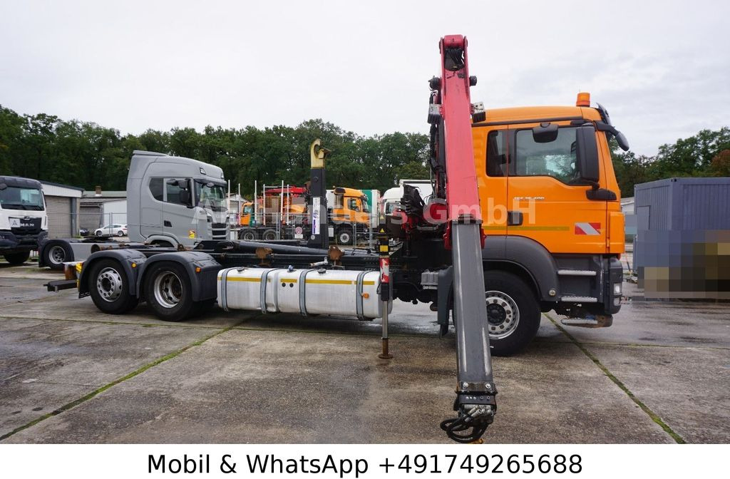 MAN TGS 26.400 BL *Hyva-20.60S/HMF-1444-22/Lenk+Lift MAN TGS 26.400 BL *Hyva-20.60S/HMF-1444-22/Lenk+Lift - شاحنة ذات خطاف, شاحنة كرين: صورة 2 MAN TGS 26.400 BL *Hyva-20.60S/HMF-1444-22/Lenk+Lift MAN TGS 26.400 BL *Hyva-20.60S/HMF-1444-22/Lenk+Lift - شاحنة ذات خطاف, شاحنة كرين: صورة 2
