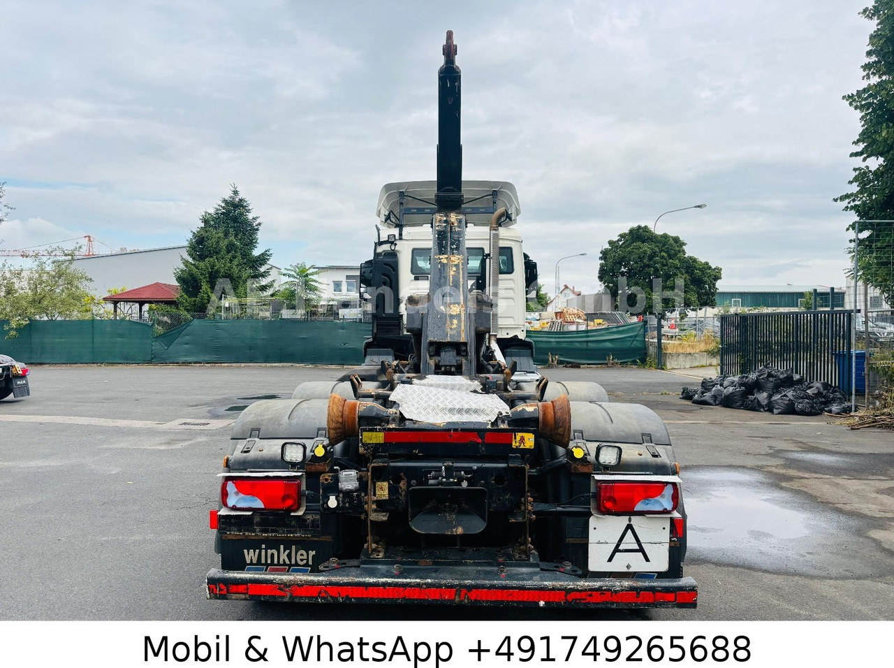 MAN TGS 26.440 BL 6x4 *Retarder/MEILLER-RK-20.65 - شاحنة ذات خطاف, شاحنة كرين: صورة 4 MAN TGS 26.440 BL 6x4 *Retarder/MEILLER-RK-20.65 - شاحنة ذات خطاف, شاحنة كرين: صورة 4