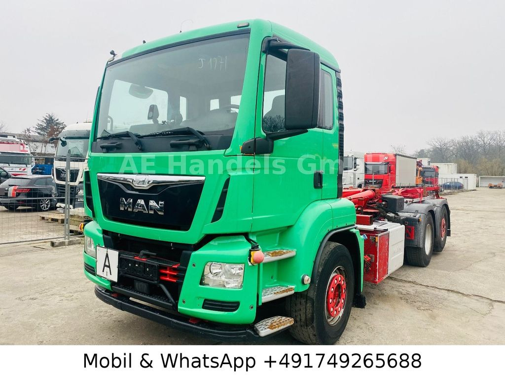 MAN TGS 26.440 M BL Abroller / Müllwagen *Lenk+Lift - شاحنات الحاويات / جسم علوي قابل للتغيير شاحنة: صورة 1 MAN TGS 26.440 M BL Abroller / Müllwagen *Lenk+Lift - شاحنات الحاويات / جسم علوي قابل للتغيير شاحنة: صورة 1