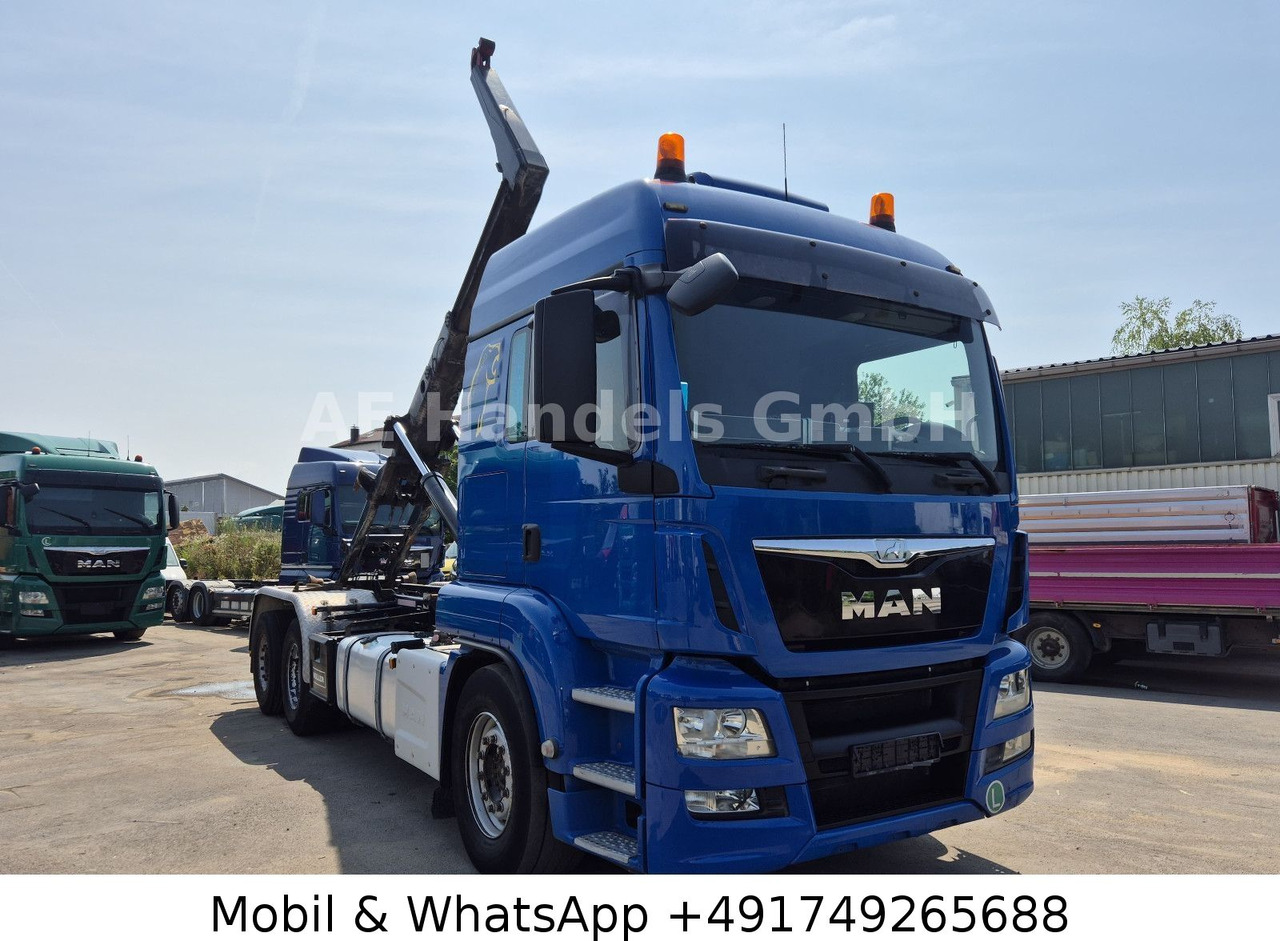 MAN TGS 26.480 XLX LL 6x2 *Intarder/MEILLER-RK-20.65 - شاحنة ذات خطاف, شاحنة كرين: صورة 1 MAN TGS 26.480 XLX LL 6x2 *Intarder/MEILLER-RK-20.65 - شاحنة ذات خطاف, شاحنة كرين: صورة 1