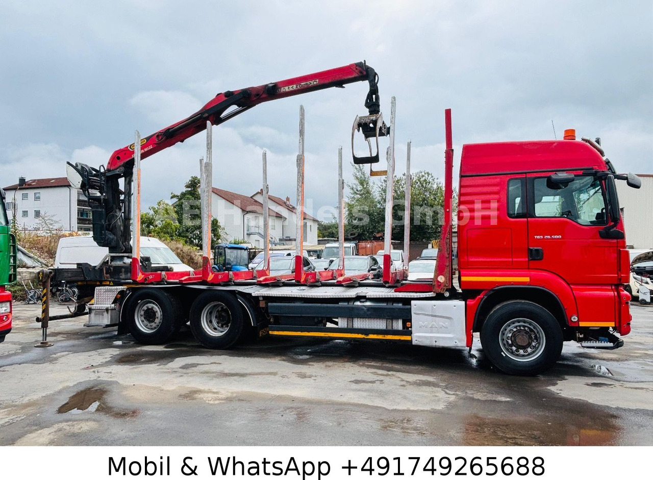 MAN TGS 26.500 HydroDrive BL Palfinger-M12Z*Retarder - شاحنة قطع الأشجار, شاحنة كرين: صورة 2 MAN TGS 26.500 HydroDrive BL Palfinger-M12Z*Retarder - شاحنة قطع الأشجار, شاحنة كرين: صورة 2