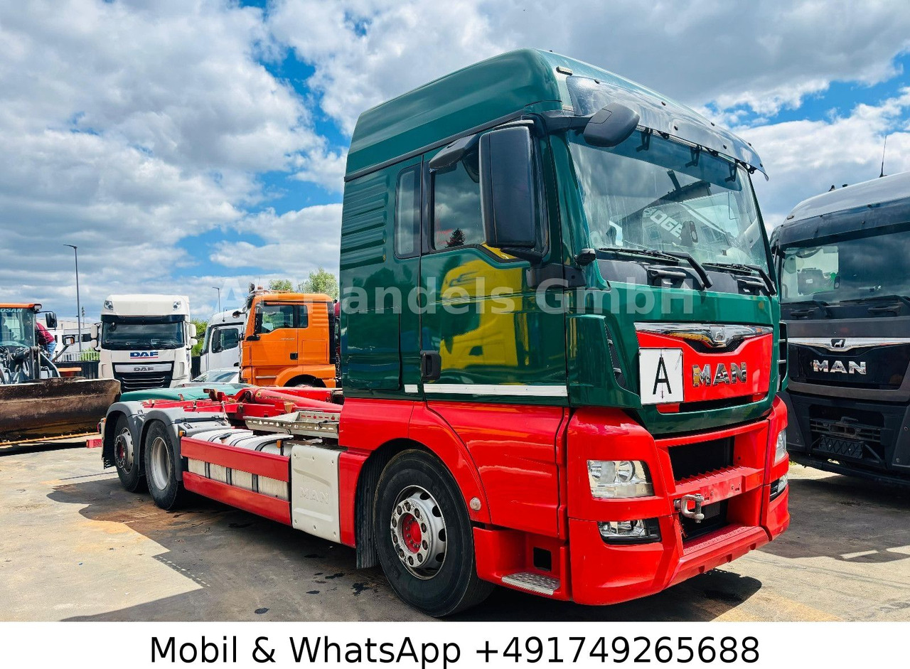 شاحنة ذات خطاف, شاحنة كرين MAN TGX 26.440 XLX BL 6x2 *Retarder/MEILLER-RK-20.65: صورة 26