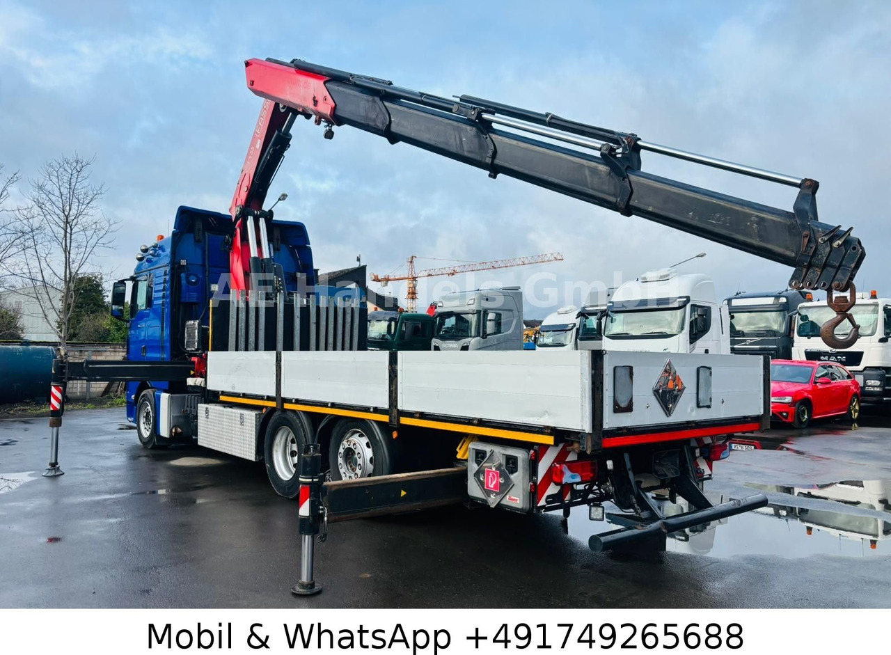 MAN TGX 26.540 XLX BL 6x2 FASSI F455 *Funk/Lenk+Lift - شاحنات مسطحة, شاحنة كرين: صورة 5 MAN TGX 26.540 XLX BL 6x2 FASSI F455 *Funk/Lenk+Lift - شاحنات مسطحة, شاحنة كرين: صورة 5