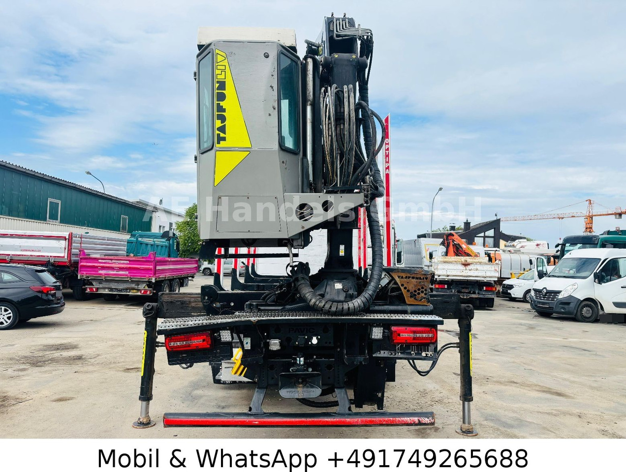 MAN TGX 26.580 GM BL 6x4 *Retarder/Tajfun-LIV-150Z - شاحنة قطع الأشجار, شاحنة كرين: صورة 4 MAN TGX 26.580 GM BL 6x4 *Retarder/Tajfun-LIV-150Z - شاحنة قطع الأشجار, شاحنة كرين: صورة 4