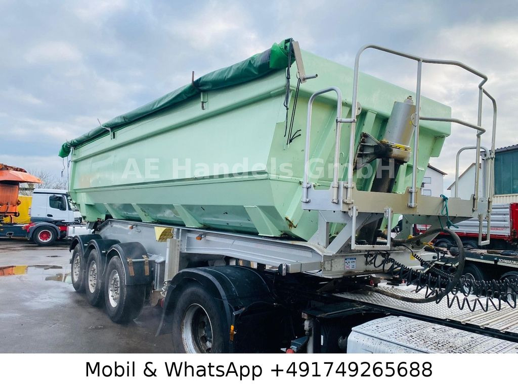 Meierling MSK 24 Stahl *27m³/Lift/Alcoa/Rollplane/Podest - قلابة نصف مقطورة نصف مقطورة قلابة: صورة 2 Meierling MSK 24 Stahl *27m³/Lift/Alcoa/Rollplane/Podest - قلابة نصف مقطورة نصف مقطورة قلابة: صورة 2
