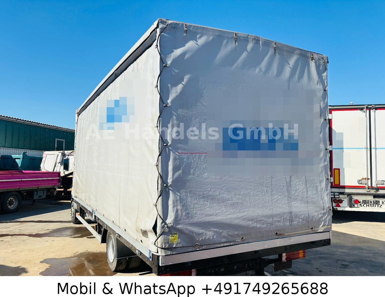 Mercedes-Benz 815D Vario BL *Manual/Analog/Anhängerkupplung Mercedes-Benz 815D Vario BL *Manual/Analog/Anhängerkupplung - شاحنة ستارة جانبية: صورة 3 Mercedes-Benz 815D Vario BL *Manual/Analog/Anhängerkupplung Mercedes-Benz 815D Vario BL *Manual/Analog/Anhängerkupplung - شاحنة ستارة جانبية: صورة 3