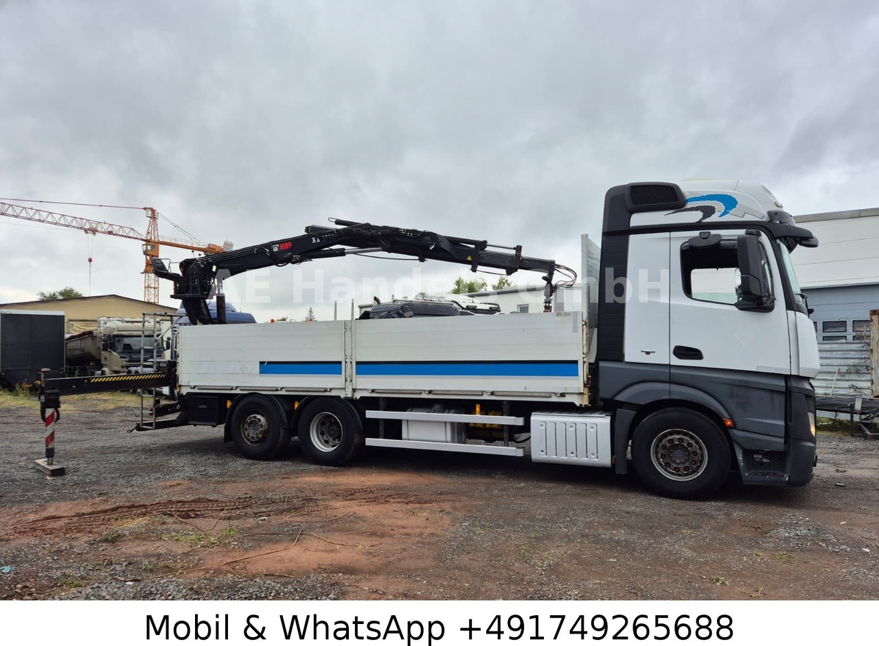 Mercedes-Benz Actros IV 2645 L LL 6x2 *Retarder/Hiab-177K-Pro - شاحنات مسطحة, شاحنة كرين: صورة 4 Mercedes-Benz Actros IV 2645 L LL 6x2 *Retarder/Hiab-177K-Pro - شاحنات مسطحة, شاحنة كرين: صورة 4