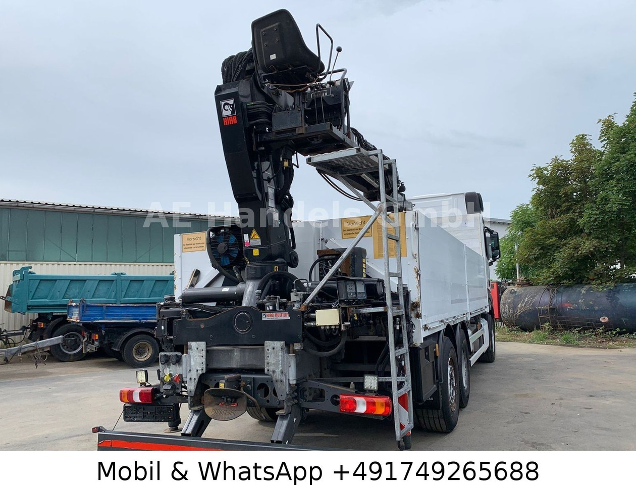 Mercedes-Benz Actros IV 2645 L LL 6x2 *Retarder/Hiab-177K-Pro - شاحنة كرين: صورة 5 Mercedes-Benz Actros IV 2645 L LL 6x2 *Retarder/Hiab-177K-Pro - شاحنة كرين: صورة 5