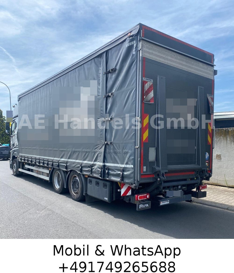 Mercedes-Benz Actros V 2540 L *Hubdach/Lenk+Lift/LBW-2,8m - شاحنة ستارة: صورة 4 Mercedes-Benz Actros V 2540 L *Hubdach/Lenk+Lift/LBW-2,8m - شاحنة ستارة: صورة 4