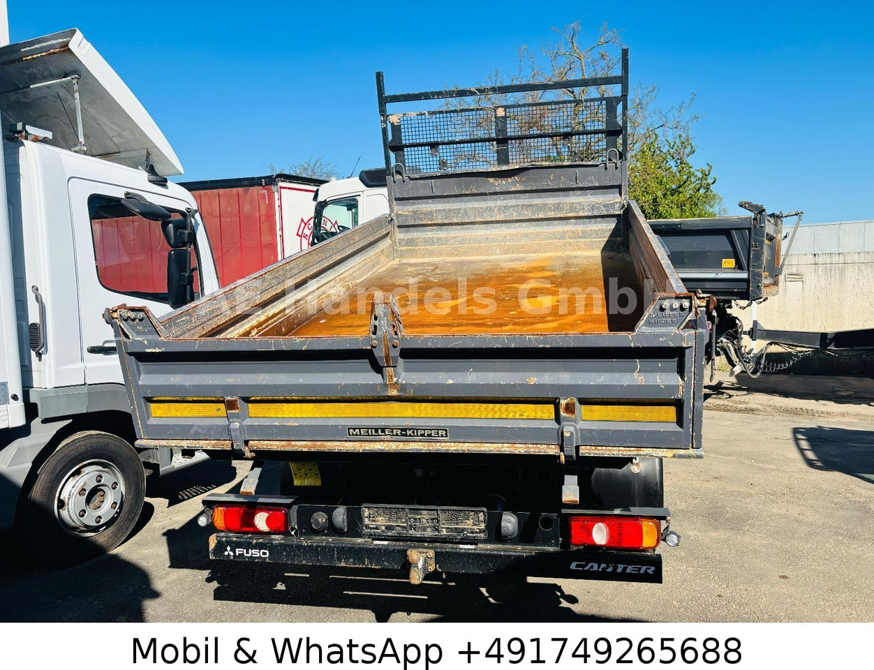 Mitsubishi Canter Fuso 7C15 BB 3 Seiten *Manual/MEILLER-3m³ - قلاب صغير: صورة 4 Mitsubishi Canter Fuso 7C15 BB 3 Seiten *Manual/MEILLER-3m³ - قلاب صغير: صورة 4