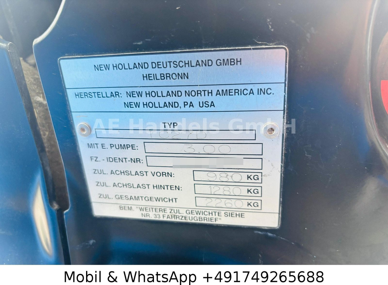 جرار New Holland TC22D Compact Tractor *1500Std./StraßenZulassung: صورة 12