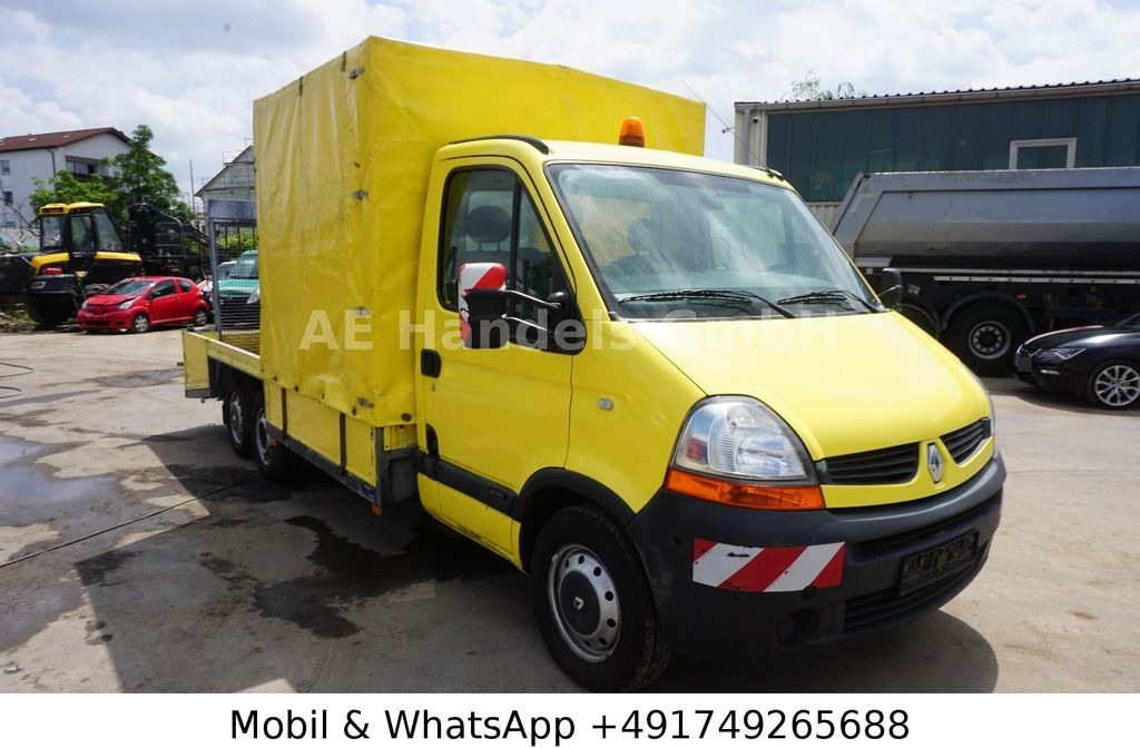 شاحنة نقل سيارات شاحنة, شاحنة التوصيل Renault Master 120 6x2 *Manual/Rampe/Maschinen-Transport: صورة 21