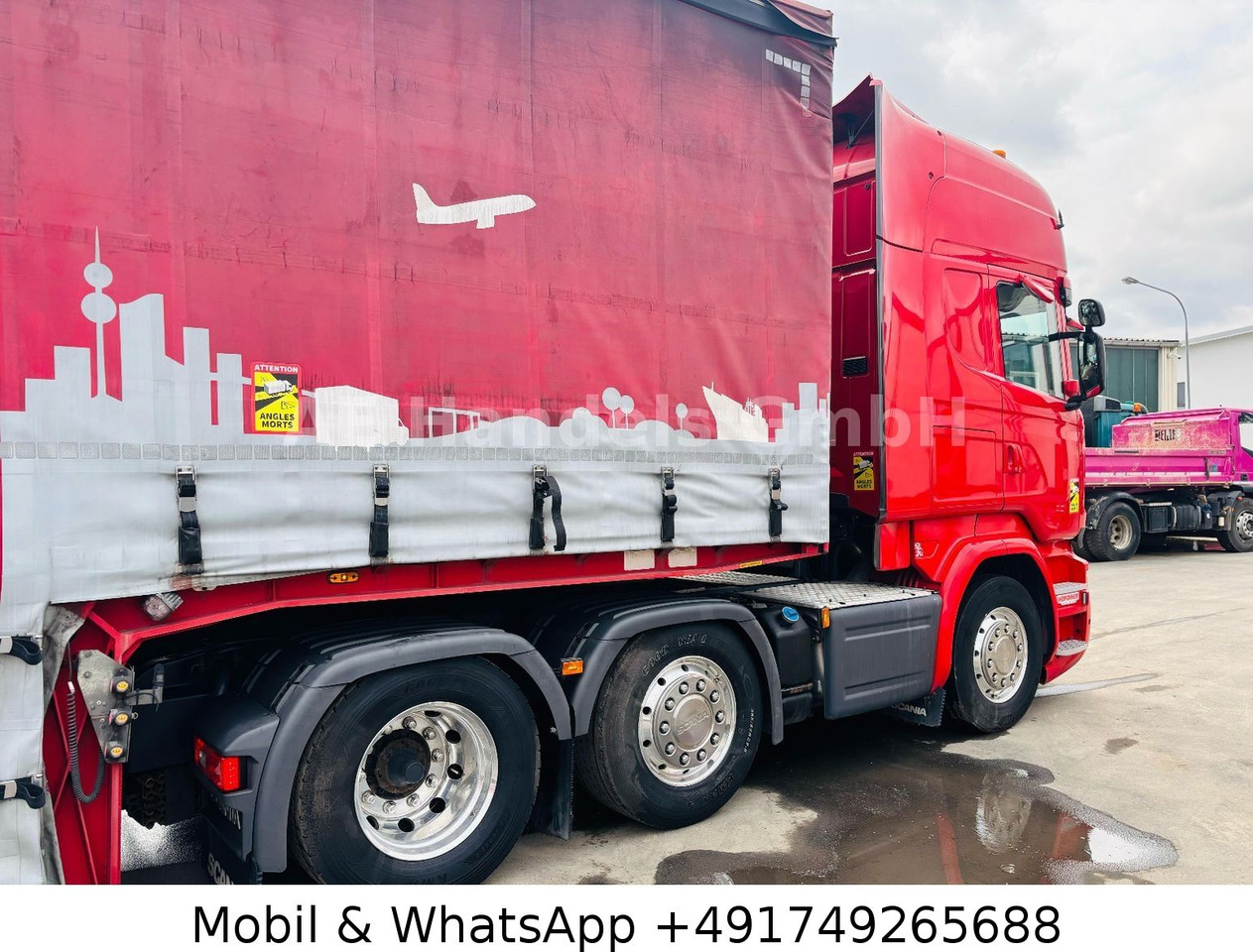 Scania R580 V8 TopLine BL 6x2*Retarder/Standklima/Alcoa - وحدة جر: صورة 4 Scania R580 V8 TopLine BL 6x2*Retarder/Standklima/Alcoa - وحدة جر: صورة 4