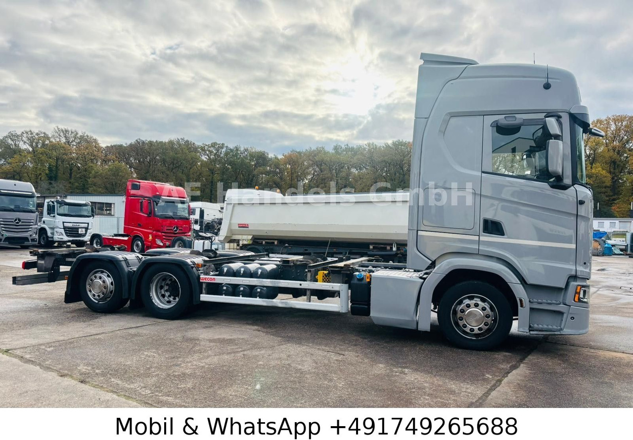 Scania S450 HighLine BDF *Retarder/Lenk+Lift/Multi/LBW - شاحنات الحاويات / جسم علوي قابل للتغيير شاحنة: صورة 2 Scania S450 HighLine BDF *Retarder/Lenk+Lift/Multi/LBW - شاحنات الحاويات / جسم علوي قابل للتغيير شاحنة: صورة 2