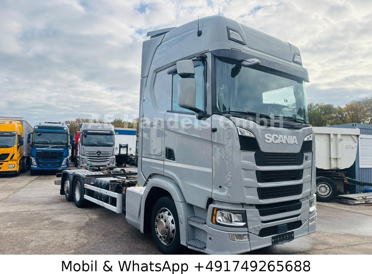 Scania S450 HighLine BDF *Retarder/Lenk+Lift/Multi/LBW - شاحنات الحاويات / جسم علوي قابل للتغيير شاحنة: صورة 1 Scania S450 HighLine BDF *Retarder/Lenk+Lift/Multi/LBW - شاحنات الحاويات / جسم علوي قابل للتغيير شاحنة: صورة 1