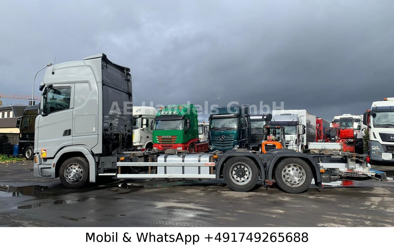 Scania S450 HighLine BDF *Retarder/Lenk+Lift/Multi/LBW - شاحنات الحاويات / جسم علوي قابل للتغيير شاحنة: صورة 2 Scania S450 HighLine BDF *Retarder/Lenk+Lift/Multi/LBW - شاحنات الحاويات / جسم علوي قابل للتغيير شاحنة: صورة 2