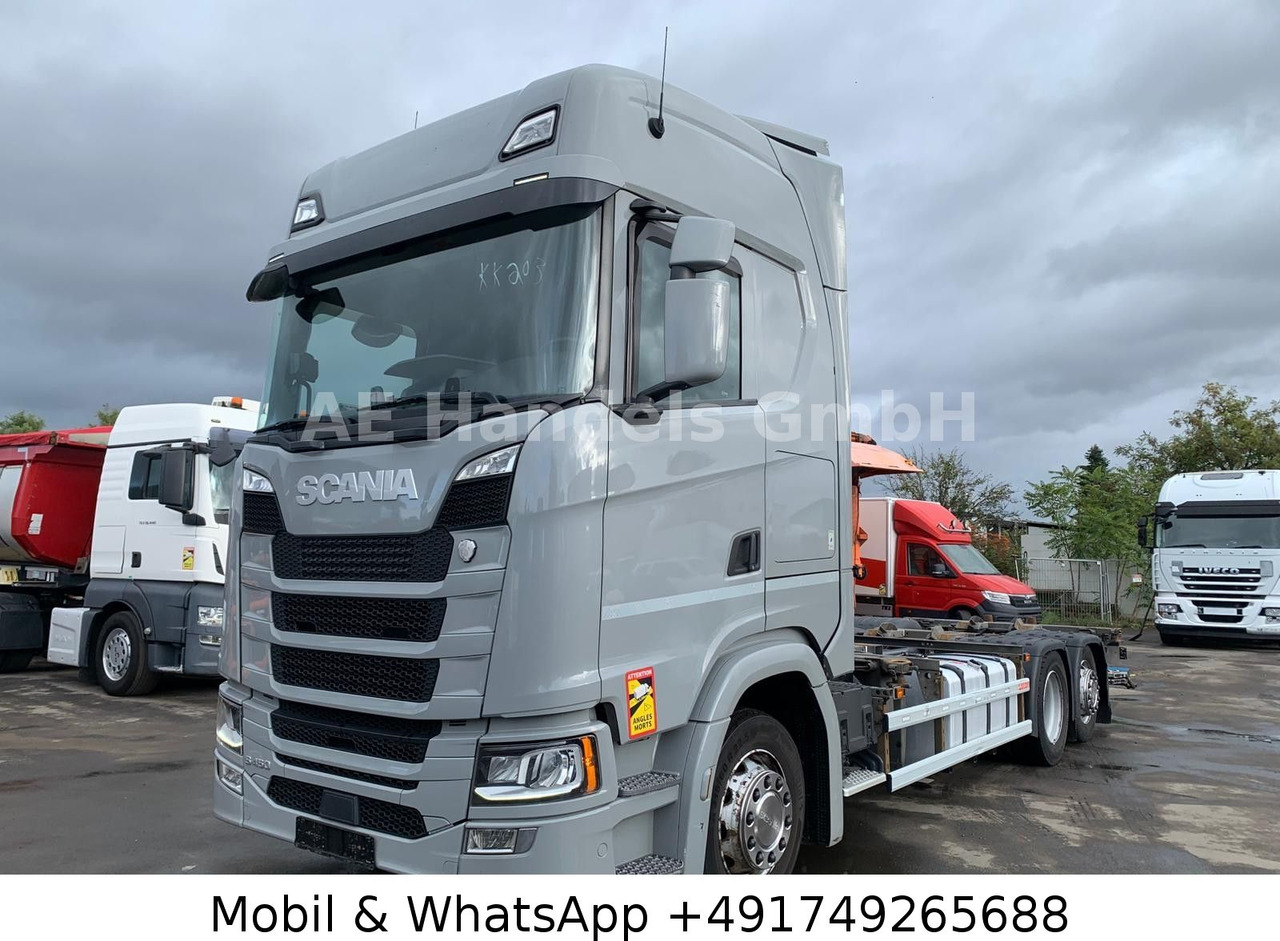 Scania S450 HighLine BDF *Retarder/Lenk+Lift/Multi/LBW - شاحنات الحاويات / جسم علوي قابل للتغيير شاحنة: صورة 1 Scania S450 HighLine BDF *Retarder/Lenk+Lift/Multi/LBW - شاحنات الحاويات / جسم علوي قابل للتغيير شاحنة: صورة 1