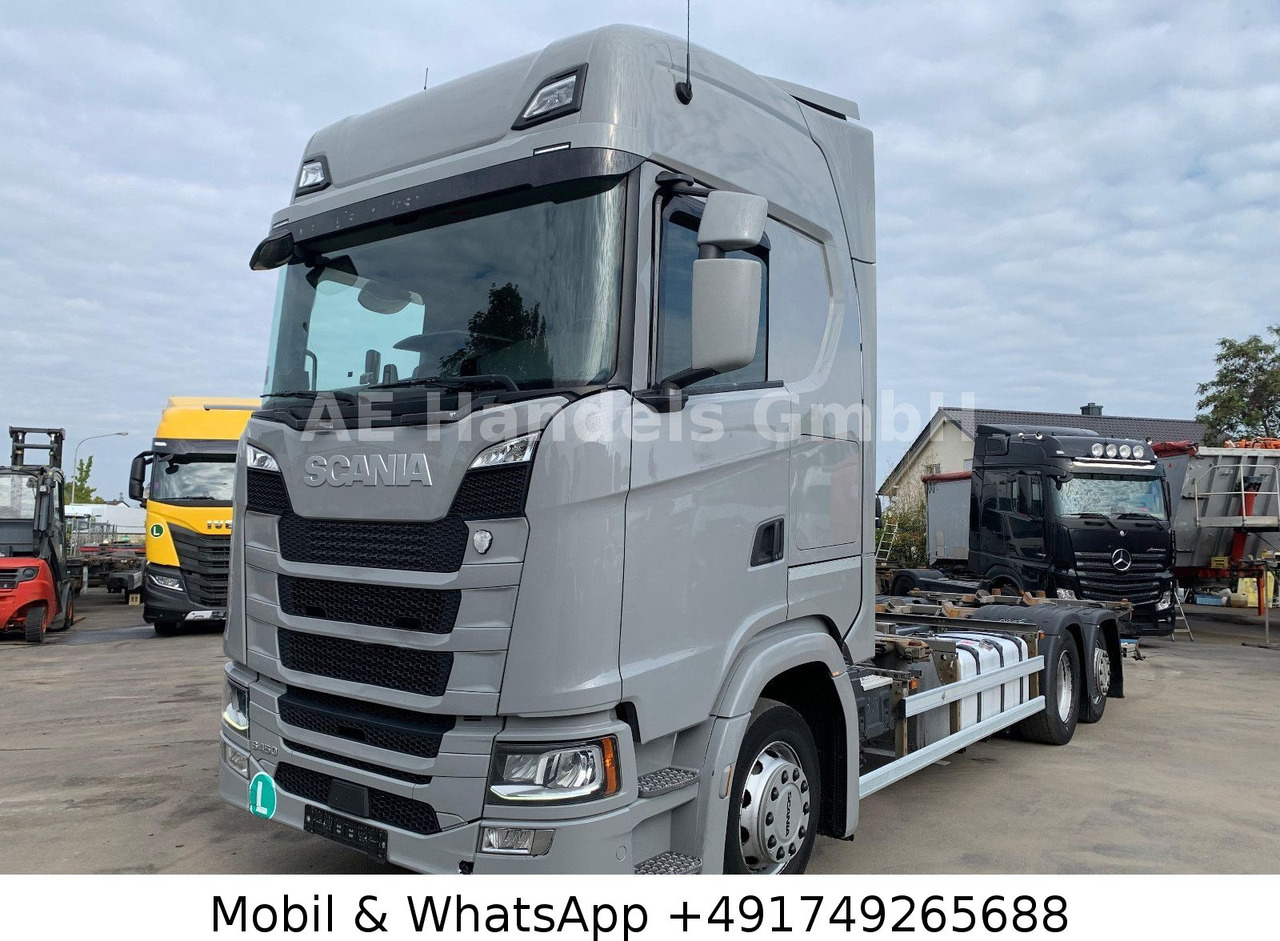 Scania S450 HighLine BDF *Retarder/Lenk+Lift/Multi/LBW - شاحنات الحاويات / جسم علوي قابل للتغيير شاحنة: صورة 2 Scania S450 HighLine BDF *Retarder/Lenk+Lift/Multi/LBW - شاحنات الحاويات / جسم علوي قابل للتغيير شاحنة: صورة 2