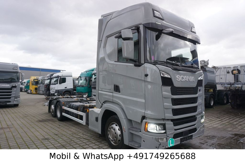 Scania S450 HighLine LL BDF *Retarder/Lenk+Lift/LBW/AHK - شاحنة هيكل كابينة: صورة 1 Scania S450 HighLine LL BDF *Retarder/Lenk+Lift/LBW/AHK - شاحنة هيكل كابينة: صورة 1
