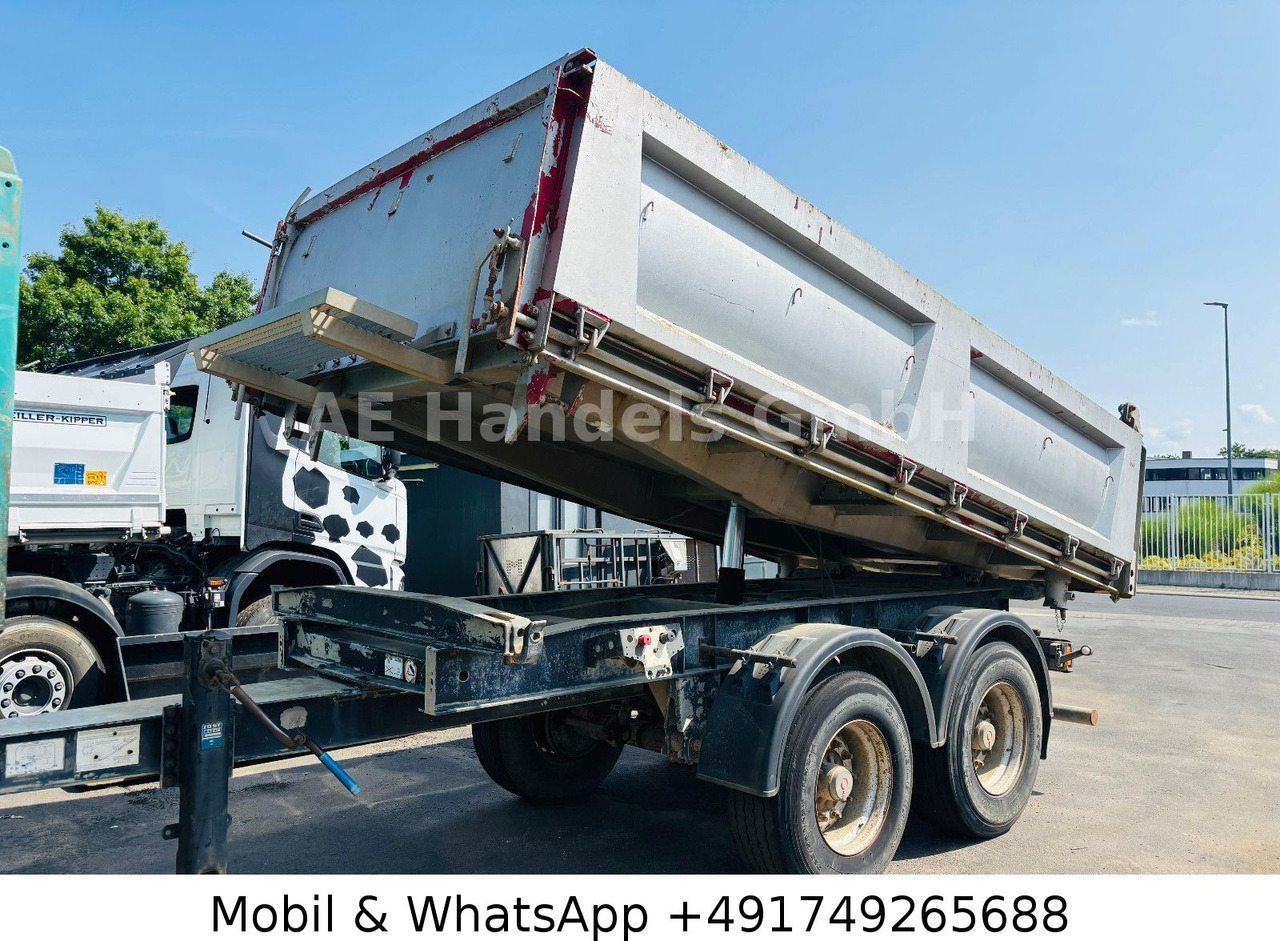 Schmitz Cargobull ZKI 18 Tandem Stahl *11m³ / Rollplane / SAF - مقطورة قلاب: صورة 1 Schmitz Cargobull ZKI 18 Tandem Stahl *11m³ / Rollplane / SAF - مقطورة قلاب: صورة 1