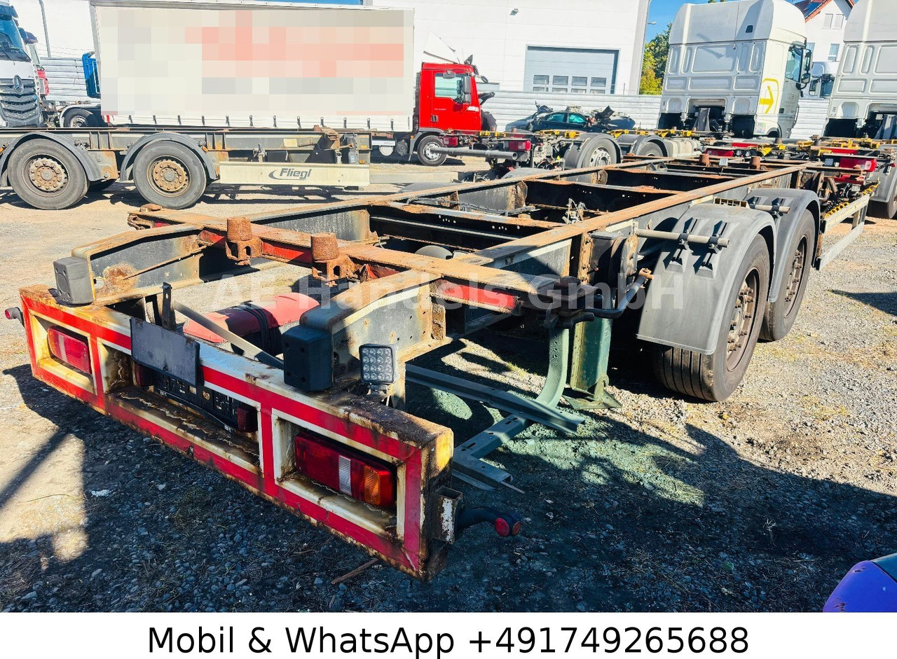 Schmitz Cargobull ZWF 18/L Tandem BDF Tiefgekoppelt*Scheibenbremse - مقطورة هيكل: صورة 3 Schmitz Cargobull ZWF 18/L Tandem BDF Tiefgekoppelt*Scheibenbremse - مقطورة هيكل: صورة 3