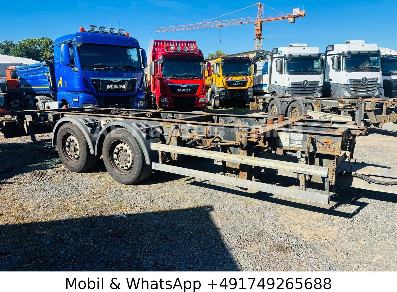 Schmitz Cargobull ZWF 18/L Tandem BDF Tiefgekoppelt*Scheibenbremse - مقطورة نقل الحاويات: صورة 2 Schmitz Cargobull ZWF 18/L Tandem BDF Tiefgekoppelt*Scheibenbremse - مقطورة نقل الحاويات: صورة 2