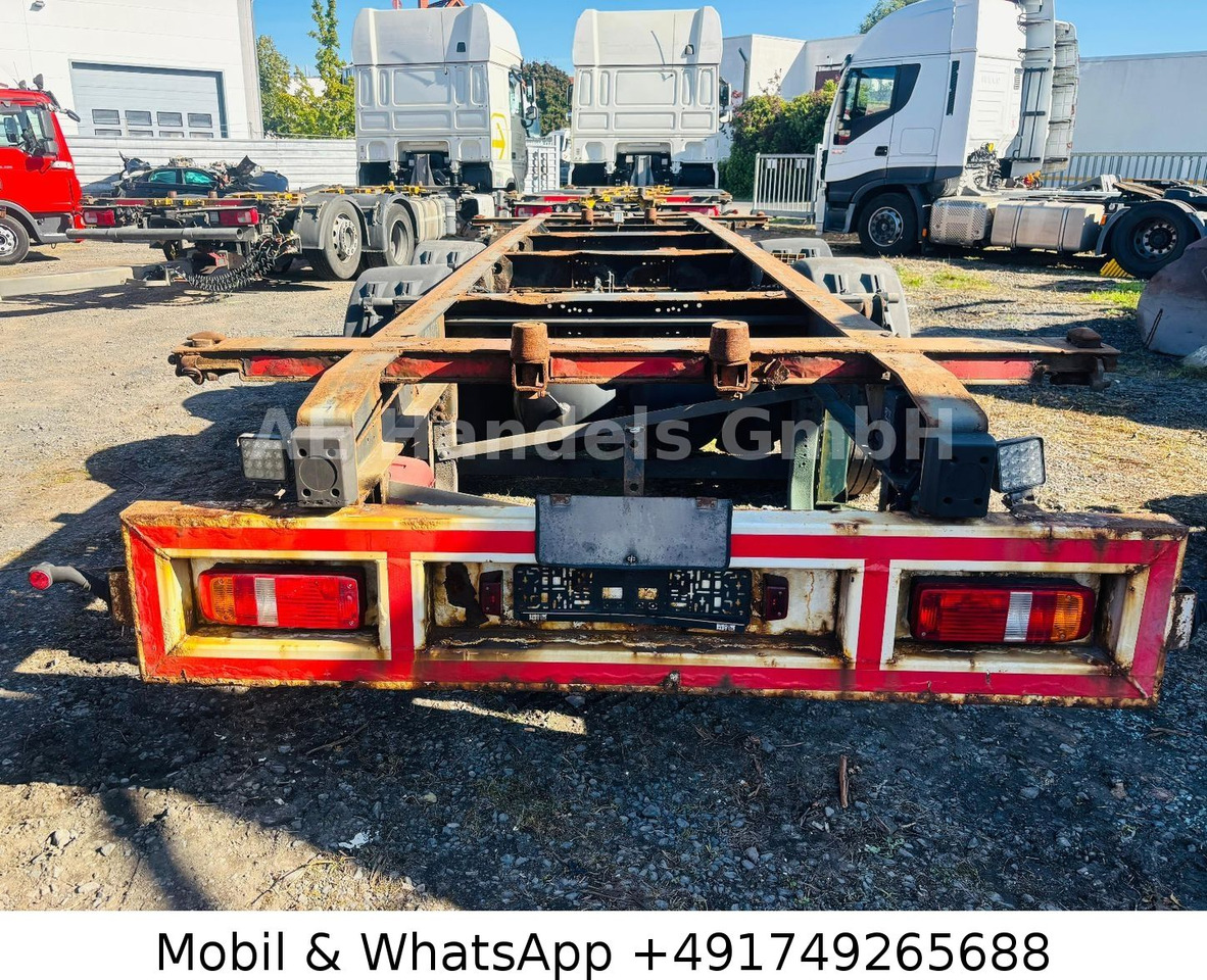 Schmitz Cargobull ZWF 18/L Tandem BDF Tiefgekoppelt*Scheibenbremse - مقطورة هيكل: صورة 4 Schmitz Cargobull ZWF 18/L Tandem BDF Tiefgekoppelt*Scheibenbremse - مقطورة هيكل: صورة 4
