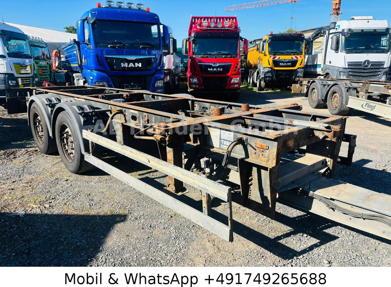 Schmitz Cargobull ZWF 18/L Tandem BDF Tiefgekoppelt*Scheibenbremse - مقطورة هيكل: صورة 1 Schmitz Cargobull ZWF 18/L Tandem BDF Tiefgekoppelt*Scheibenbremse - مقطورة هيكل: صورة 1