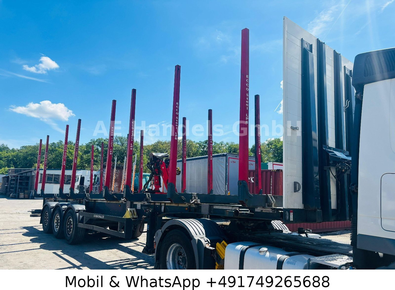 Schwarzmüller S1 Y-Serie Lang-Holz *8x Rungen/Liftachse/Alcoa - نصف مقطورة اخشاب: صورة 1 Schwarzmüller S1 Y-Serie Lang-Holz *8x Rungen/Liftachse/Alcoa - نصف مقطورة اخشاب: صورة 1