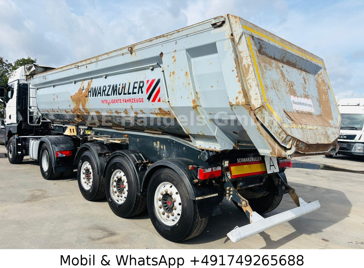 Schwarzmüller SK Stahl *24m³/Hardox/Alcoa/E-Verdeck/Wabco - قلابة نصف مقطورة نصف مقطورة قلابة: صورة 4 Schwarzmüller SK Stahl *24m³/Hardox/Alcoa/E-Verdeck/Wabco - قلابة نصف مقطورة نصف مقطورة قلابة: صورة 4