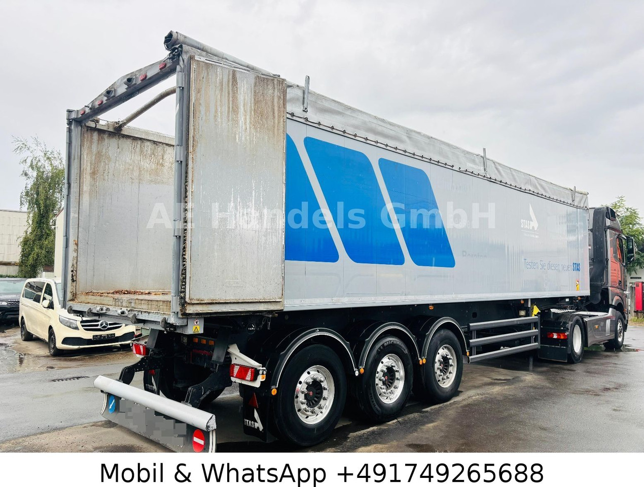 Stas S300CX *55m³/Aluminium/Lift/Alcoa/Smartboard - قلابة نصف مقطورة نصف مقطورة قلابة: صورة 5 Stas S300CX *55m³/Aluminium/Lift/Alcoa/Smartboard - قلابة نصف مقطورة نصف مقطورة قلابة: صورة 5