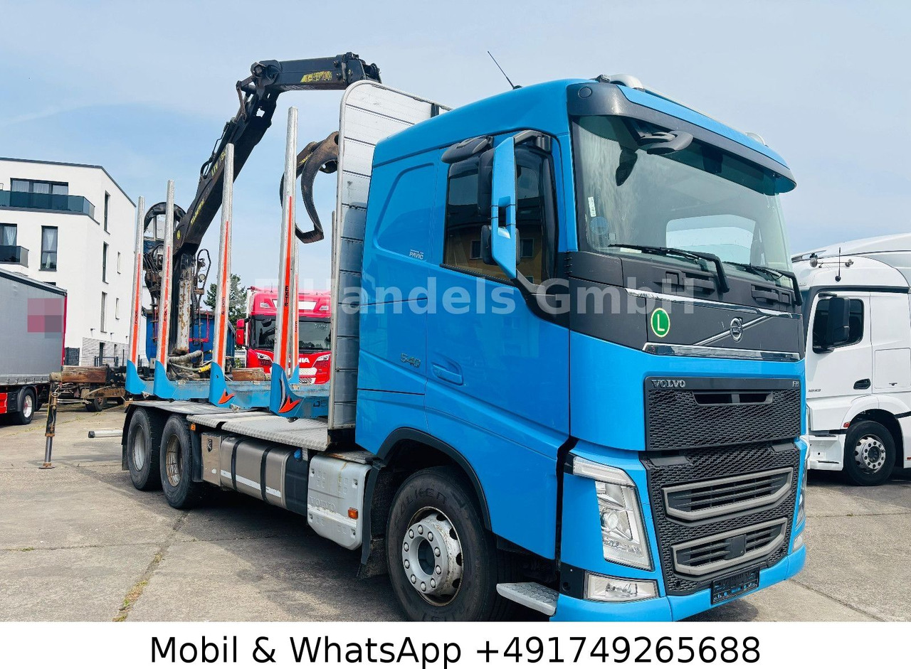 Volvo FH 540 BL 6x4 Tajfun LIV-150K *Retarder/Exte/ACC - شاحنة قطع الأشجار, شاحنة كرين: صورة 1 Volvo FH 540 BL 6x4 Tajfun LIV-150K *Retarder/Exte/ACC - شاحنة قطع الأشجار, شاحنة كرين: صورة 1