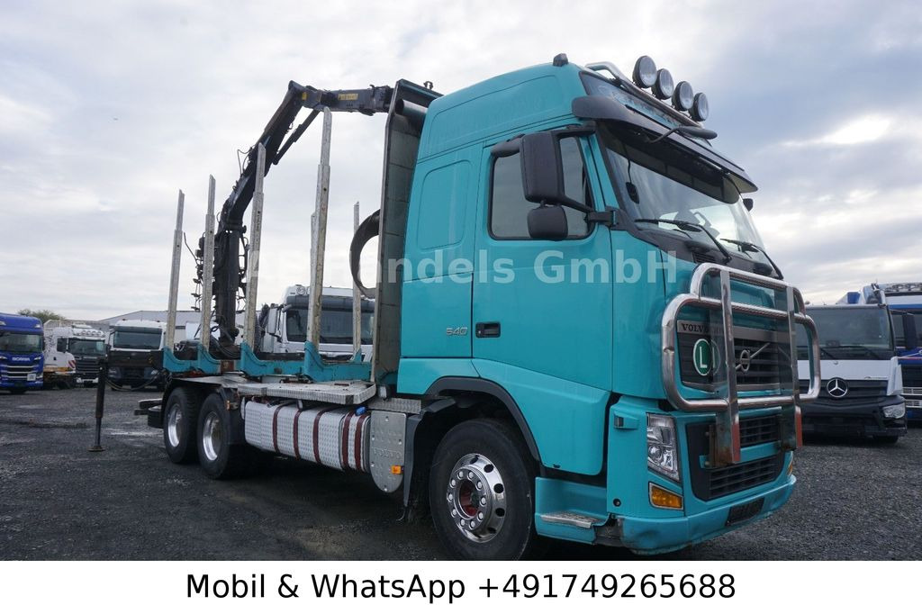 Volvo FH 540 Globe BL 6x4 Hiab 115z-80 *VEB+/AHK - شاحنة قطع الأشجار, شاحنة كرين: صورة 3 Volvo FH 540 Globe BL 6x4 Hiab 115z-80 *VEB+/AHK - شاحنة قطع الأشجار, شاحنة كرين: صورة 3