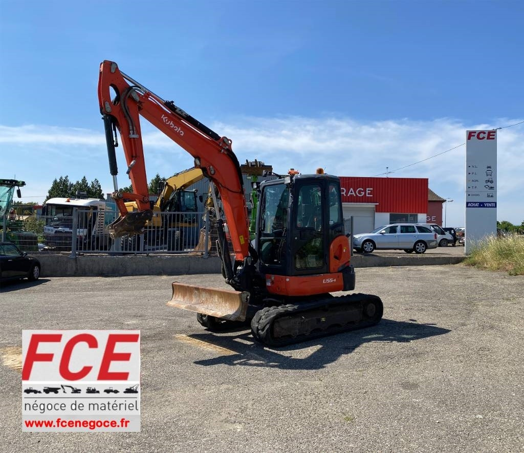Kubota U55-4 1er Main/Certificat CE endommagée - حفارة مُصَّغرة: صورة 1 Kubota U55-4 1er Main/Certificat CE endommagée - حفارة مُصَّغرة: صورة 1