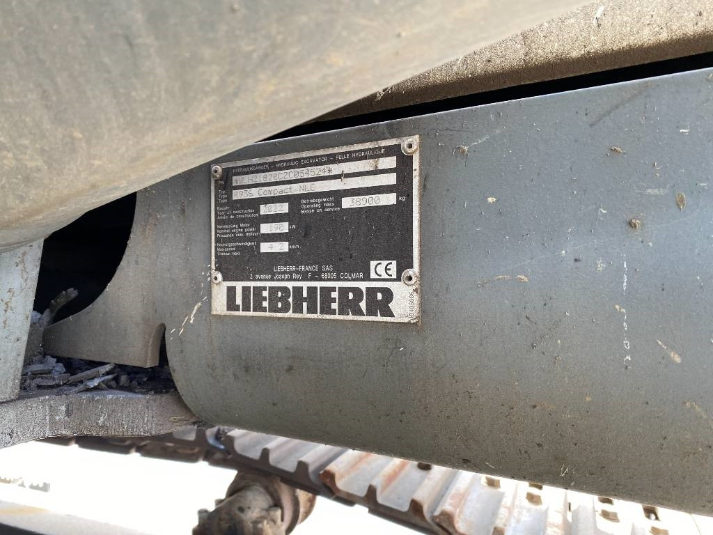 Liebherr R936 COMPACT NLC de 2022 Vente en pièces détachée - نظام الهيدروليك - آلات البناء: صورة 5 Liebherr R936 COMPACT NLC de 2022 Vente en pièces détachée - نظام الهيدروليك - آلات البناء: صورة 5